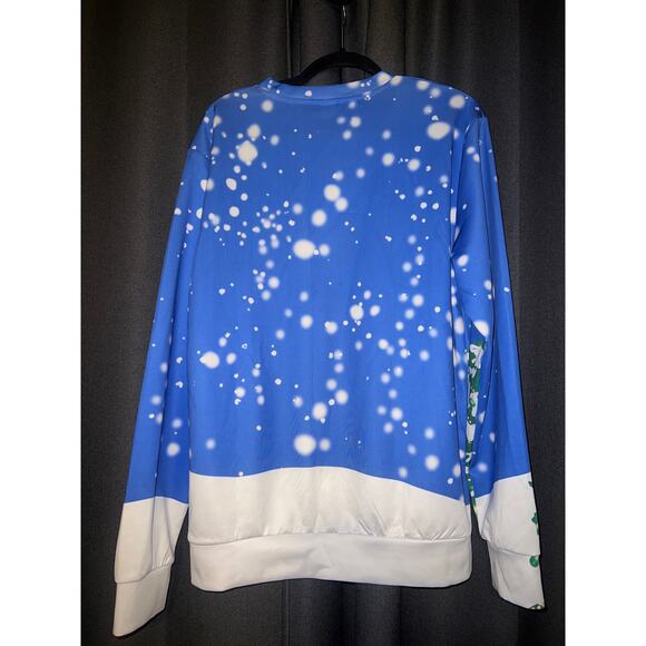 Ugly Christmas Sweater Sweatshirt Xmas Size Large Giraffe - Picture 3 of 3